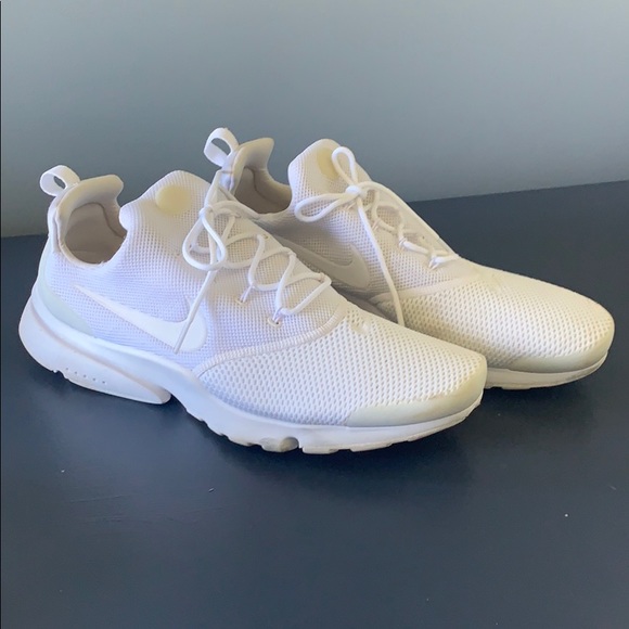 all white presto fly